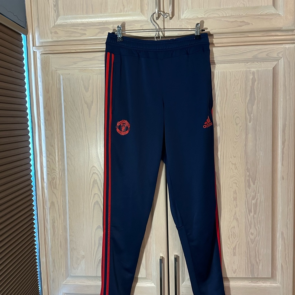 Vintage Adidas manchester united soccer pants